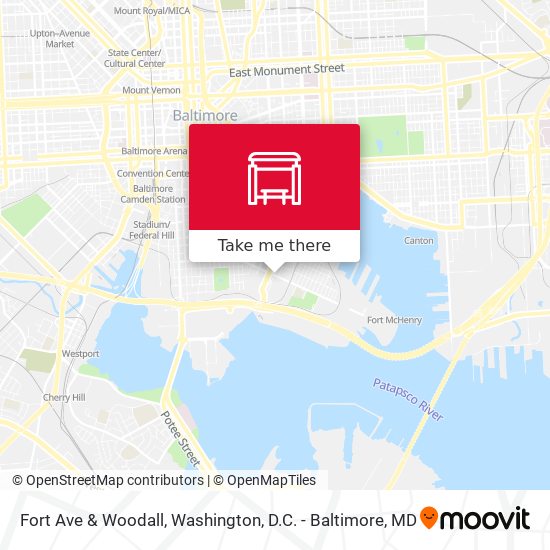Mapa de Fort Ave & Woodall