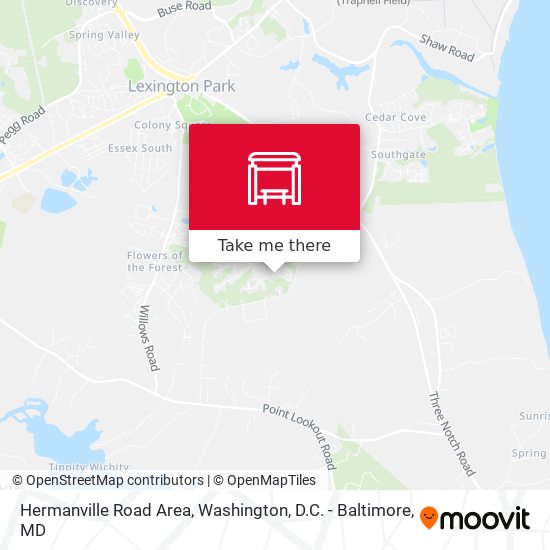 Mapa de Hermanville Road Area