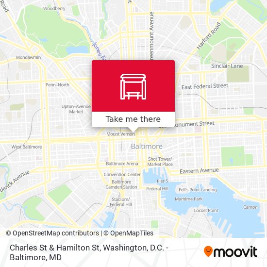 Mapa de Charles St & Hamilton St