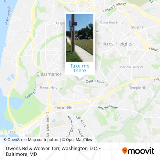 Mapa de Owens Rd & Weaver Terr