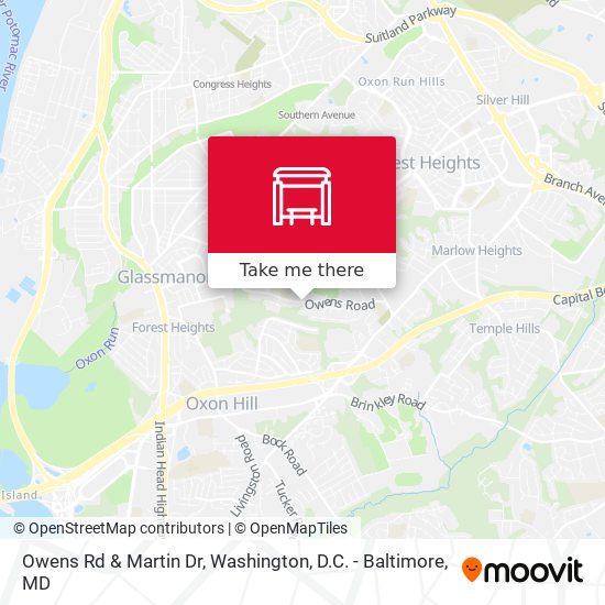 Owens Rd & Martin Dr map