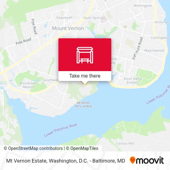 Mt Vernon Estate map