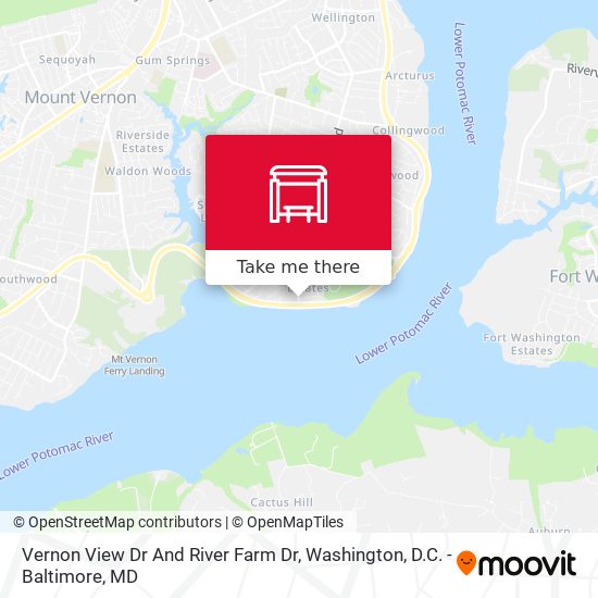 Vernon View Dr And River Farm Dr map