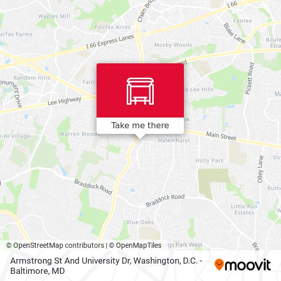 Mapa de Armstrong St And University Dr
