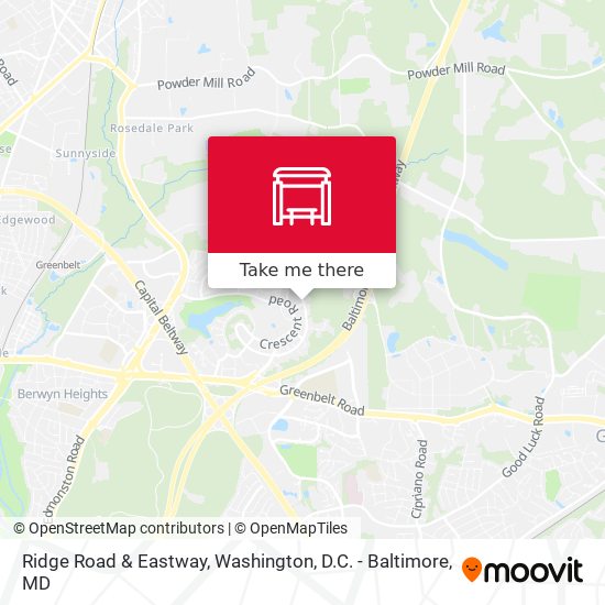 Mapa de Ridge Road & Eastway