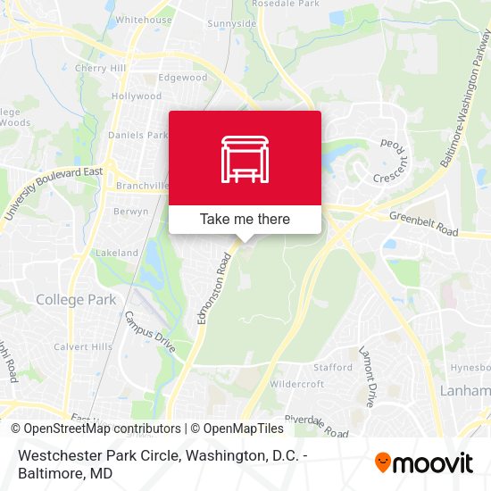 Westchester Park Circle map