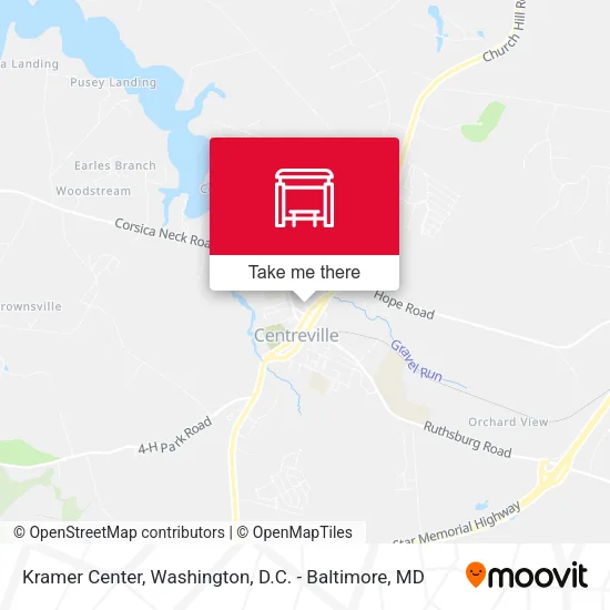 Kramer Center map