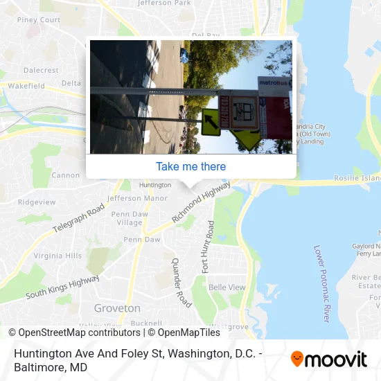 Huntington Ave And Foley St map