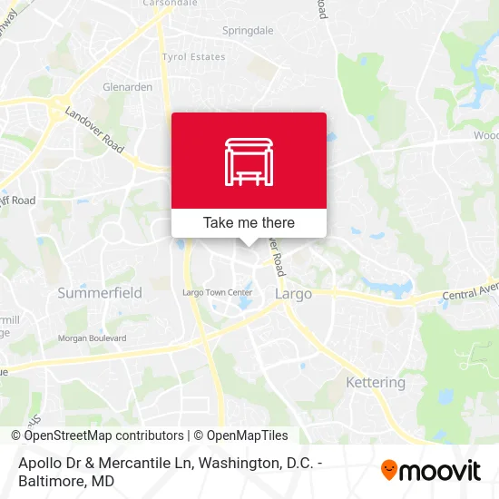 Apollo Dr & Mercantile Ln map