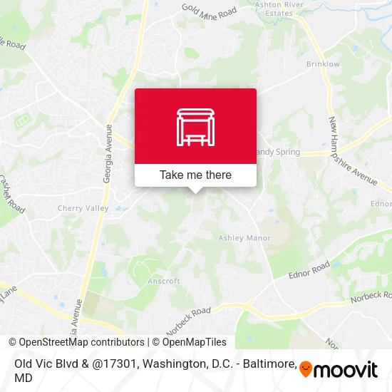 Old Vic Blvd & @17301 map