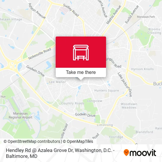 Hendley Rd @ Azalea Grove Dr map