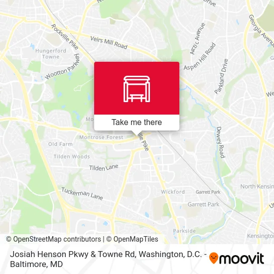 Mapa de Josiah Henson Pkwy & Towne Rd