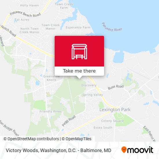 Victory Woods map