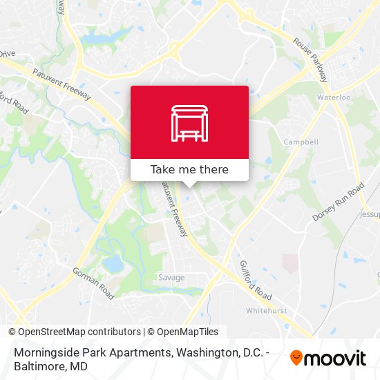 Morningside Park Apartments map