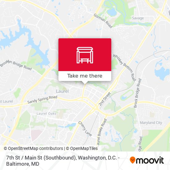 Mapa de 7th St / Main St (Southbound)