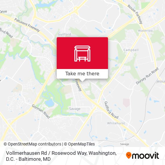Vollmerhausen Rd / Rosewood Way map