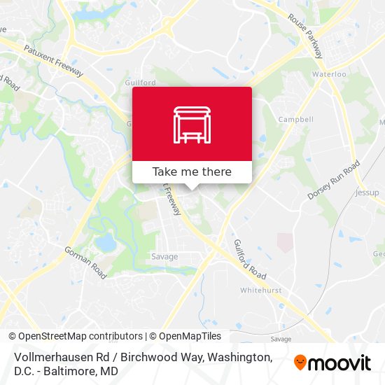 Vollmerhausen Rd / Birchwood Way map