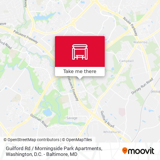 Guilford Rd / Morningside Park Apartments map