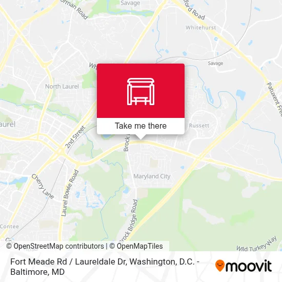 Fort Meade Rd / Laureldale Dr map