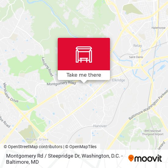 Montgomery Rd / Steepridge Dr map
