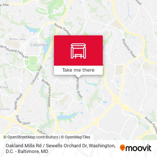 Oakland Mills Rd / Sewells Orchard Dr map