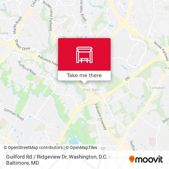 Guilford Rd / Ridgeview Dr map