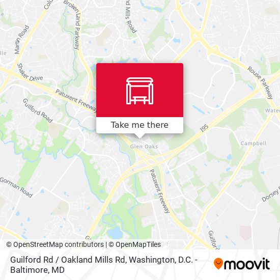 Guilford Rd / Oakland Mills Rd map