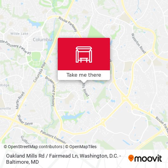 Oakland Mills Rd / Fairmead Ln map