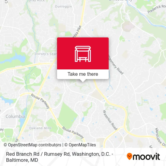 Red Branch Rd / Rumsey Rd map