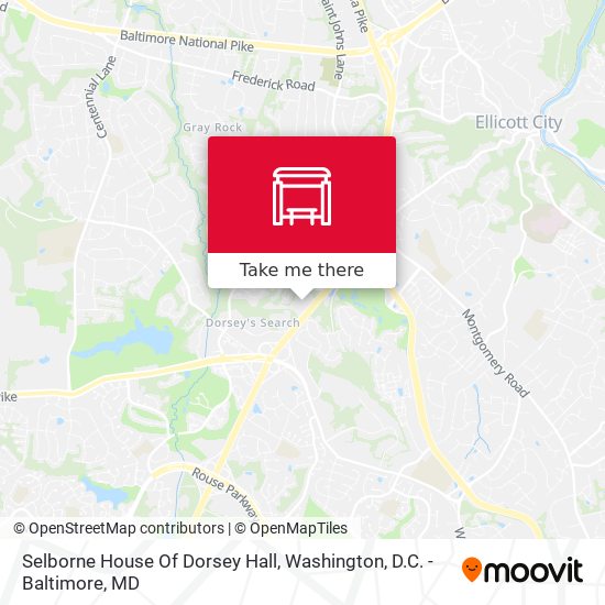 Mapa de Selborne House Of Dorsey Hall