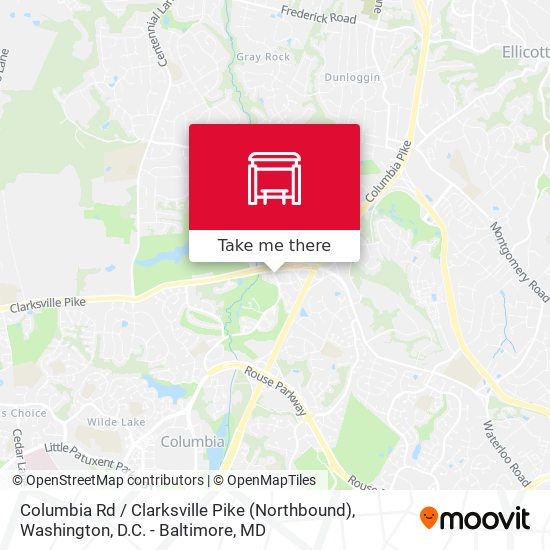 Columbia Rd / Clarksville Pike (Northbound) map