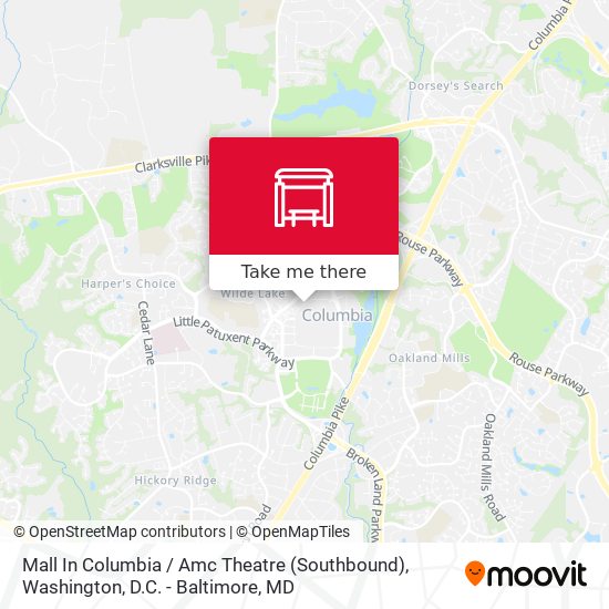 Mall In Columbia / Amc Theatre (Southbound) map