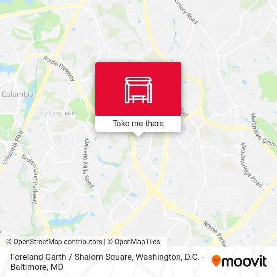 Foreland Garth / Shalom Square map