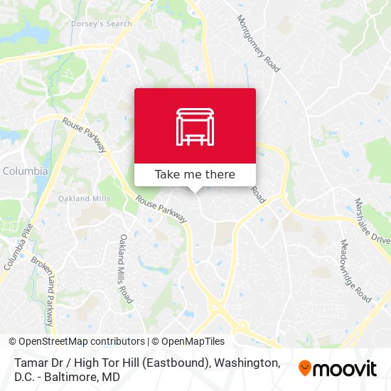Mapa de Tamar Dr / High Tor Hill (Eastbound)