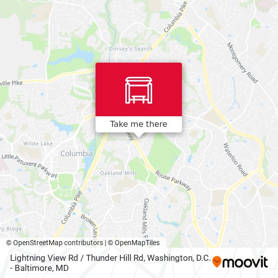 Lightning View Rd / Thunder Hill Rd map