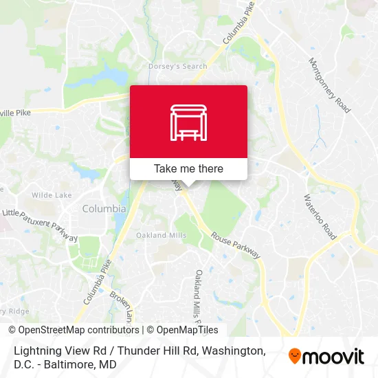 Lightning View Rd / Thunder Hill Rd map