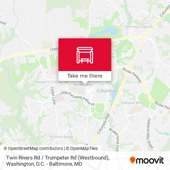 Twin Rivers Rd / Trumpeter Rd (Westbound) map