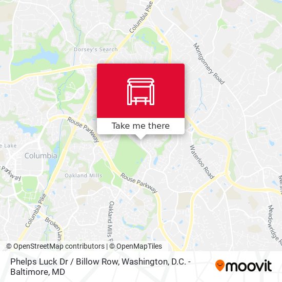 Phelps Luck Dr / Billow Row map