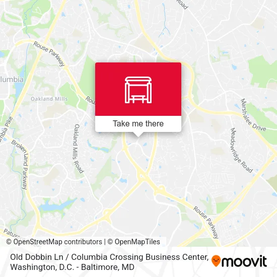 Mapa de Old Dobbin Ln / Columbia Crossing Business Center