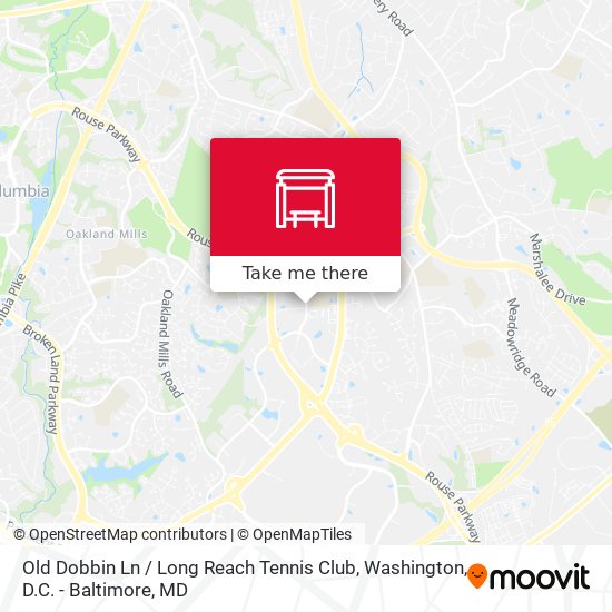 Mapa de Old Dobbin Ln / Long Reach Tennis Club