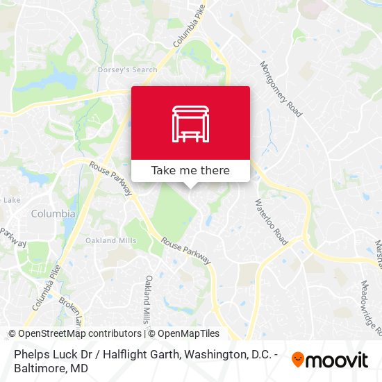 Phelps Luck Dr / Halflight Garth map