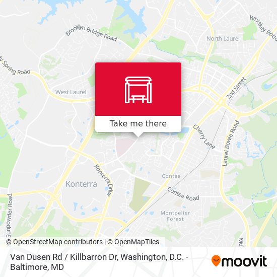 Van Dusen Rd / Killbarron Dr map