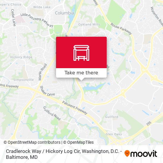 Mapa de Cradlerock Way / Hickory Log Cir