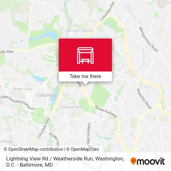 Lightning View Rd / Weatherside Run map