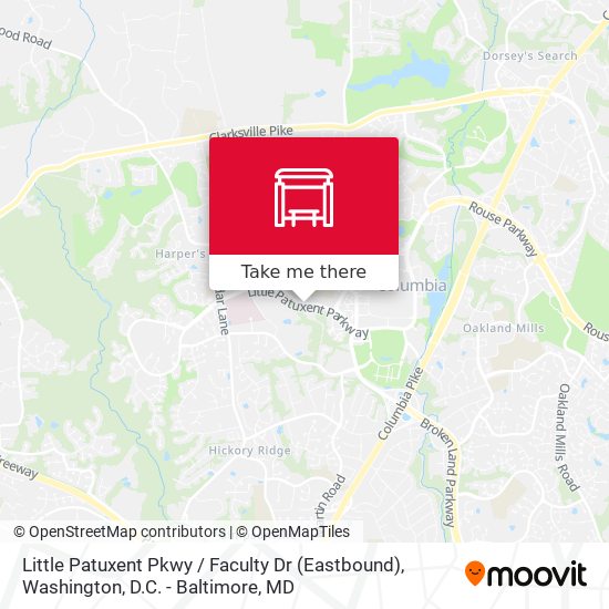 Little Patuxent Pkwy / Faculty Dr (Eastbound) map