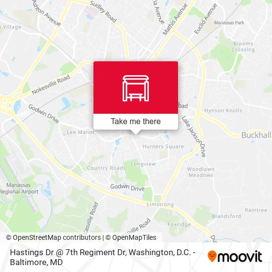 Hastings Dr @ 7th Regiment Dr map