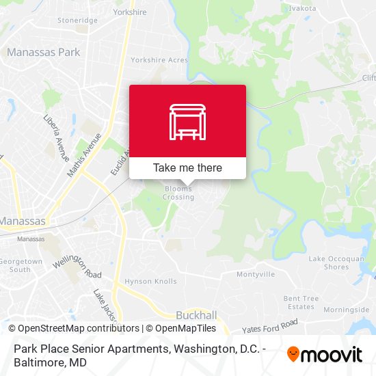 Park Place Senior Apartments map