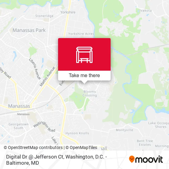 Digital Dr @ Jefferson Ct map