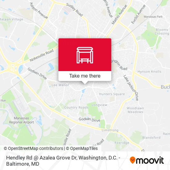 Hendley Rd @ Azalea Grove Dr map