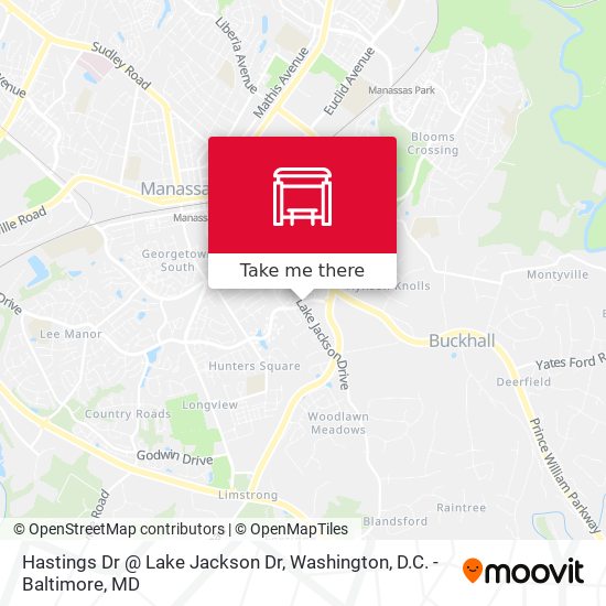 Hastings Dr @ Lake Jackson Dr map